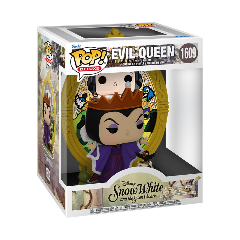 Pop! Deluxe: Disney Villains Evil Queen Stained Glass