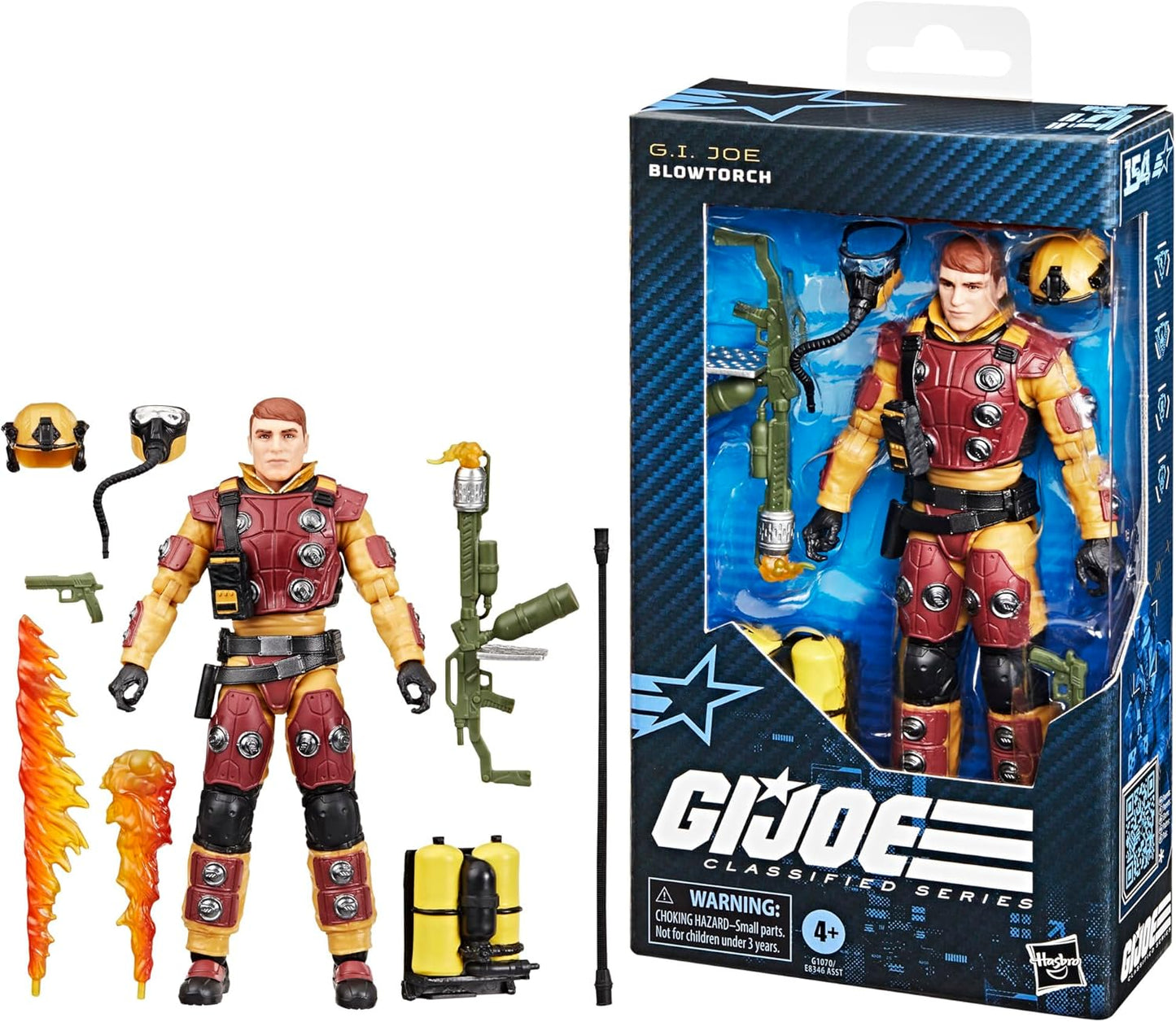 G.I. Joe Classified Series #154, Blowtorch Action Figure