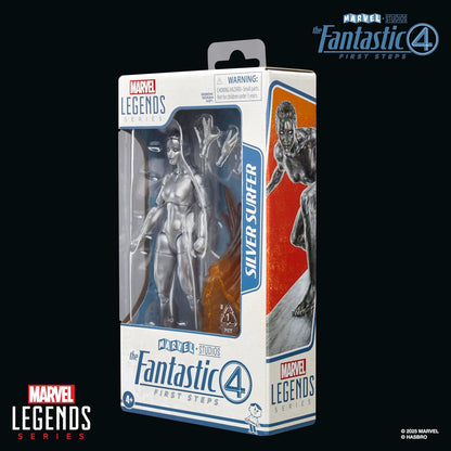 Marvel Legends Series Silver Surfer, The Fantastic Four: First Steps Movie Collectible 6 Inch Action Figure