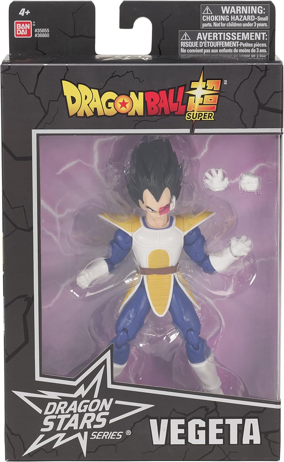 Dragon Ball Super Dragon Stars Vegeta Saiyan Armor Action Figure