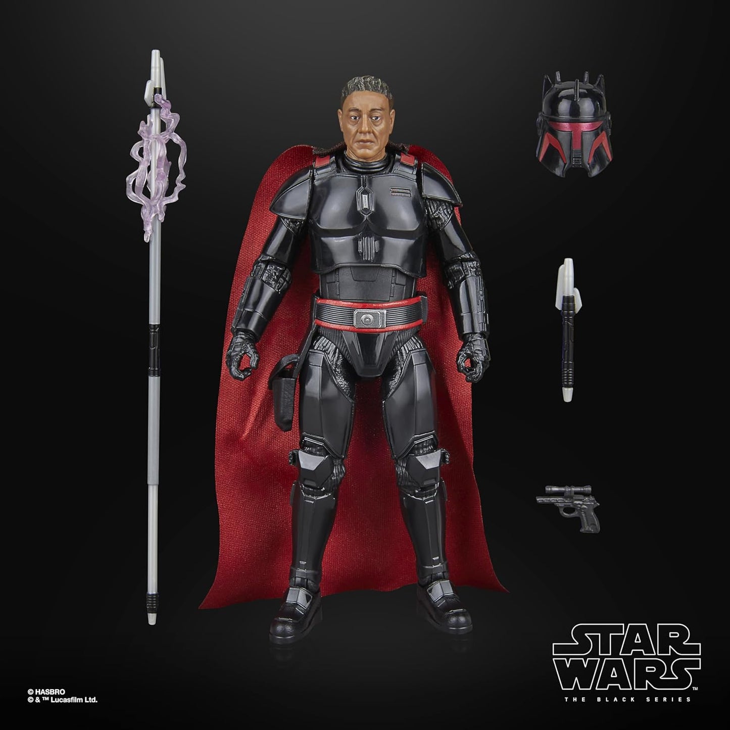 STAR WARS The Black Series Moff Gideon (Dark Trooper Armor), The Mandalorian Premium Collectible 6 Inch Action Figure