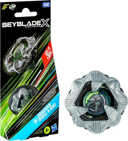 Beyblade X Obsidian Shell 4-60D Booster Pack Set