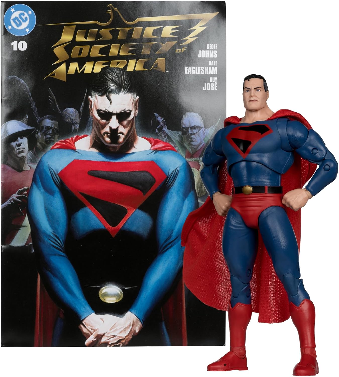 DC Direct Page Punchers Superman (Kingdom Come) 7in Figure with Comic