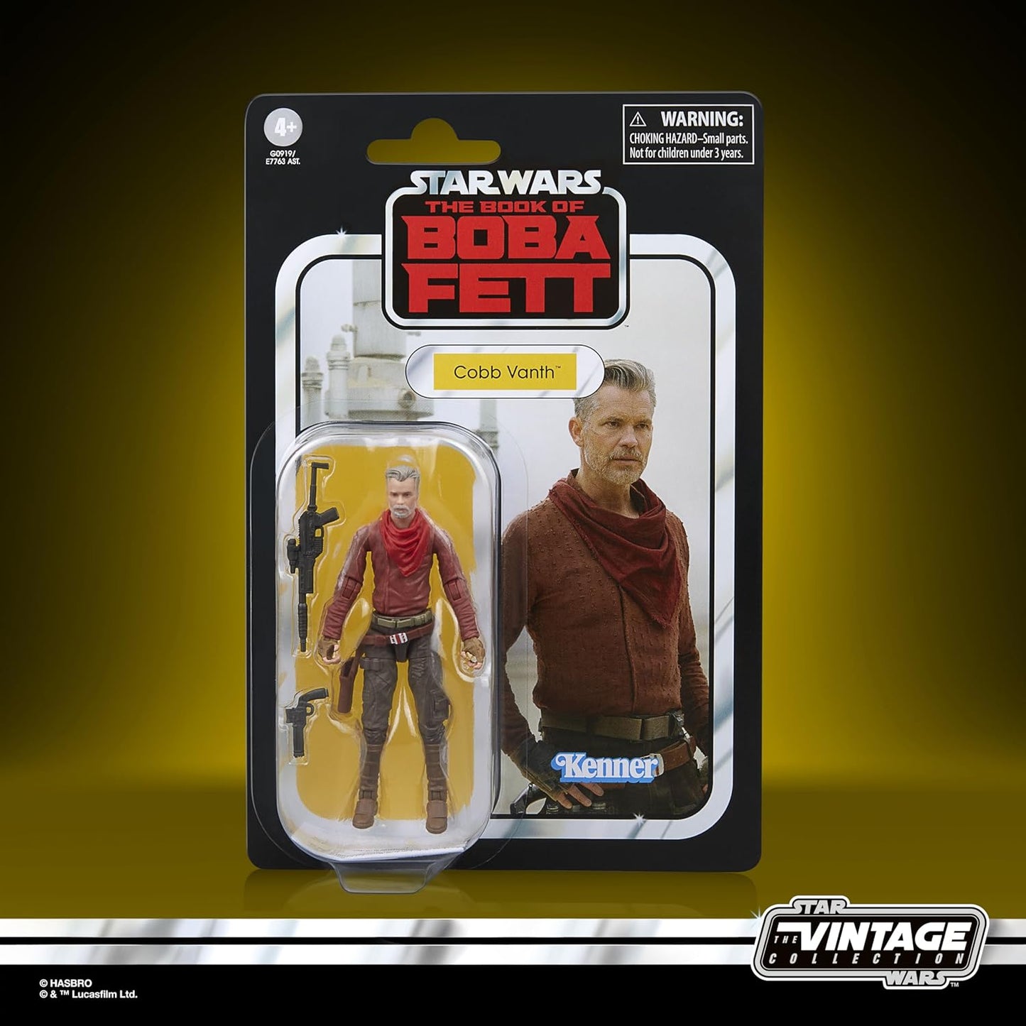 Star Wars The Vintage Collection Cobb Vanth, The Mandalorian Premium 3.75 Inch Collectible Action Figure