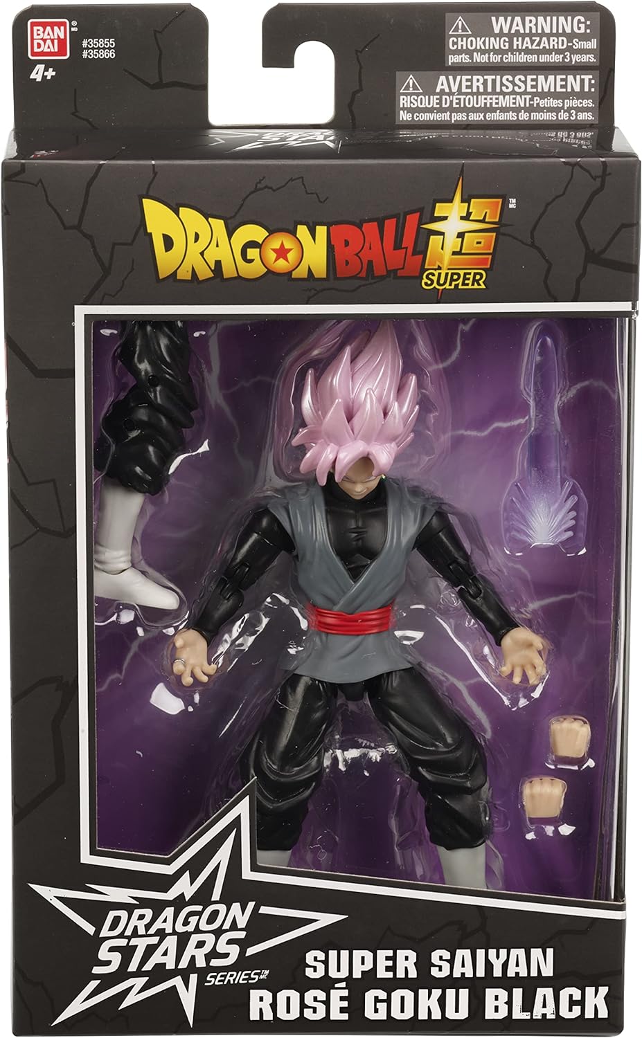 Dragon Ball Super - Dragon Stars Super Saiyan Rose Goku Black Action Figure