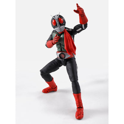 Kamen Rider Masked Rider 2 Legendary Showa Masked Riders Edition Shinkocchou Seihou S.H.Figuarts Action Figure (Reissue)