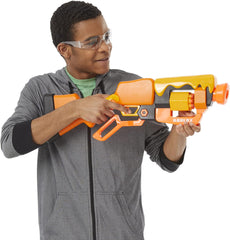 Nerf Roblox Adopt Me!: Bees! Lever Action Dart Blaster, Rotating 8-Dart Drum, 8 Elite Darts, Code to Unlock in-Game Virtual Item