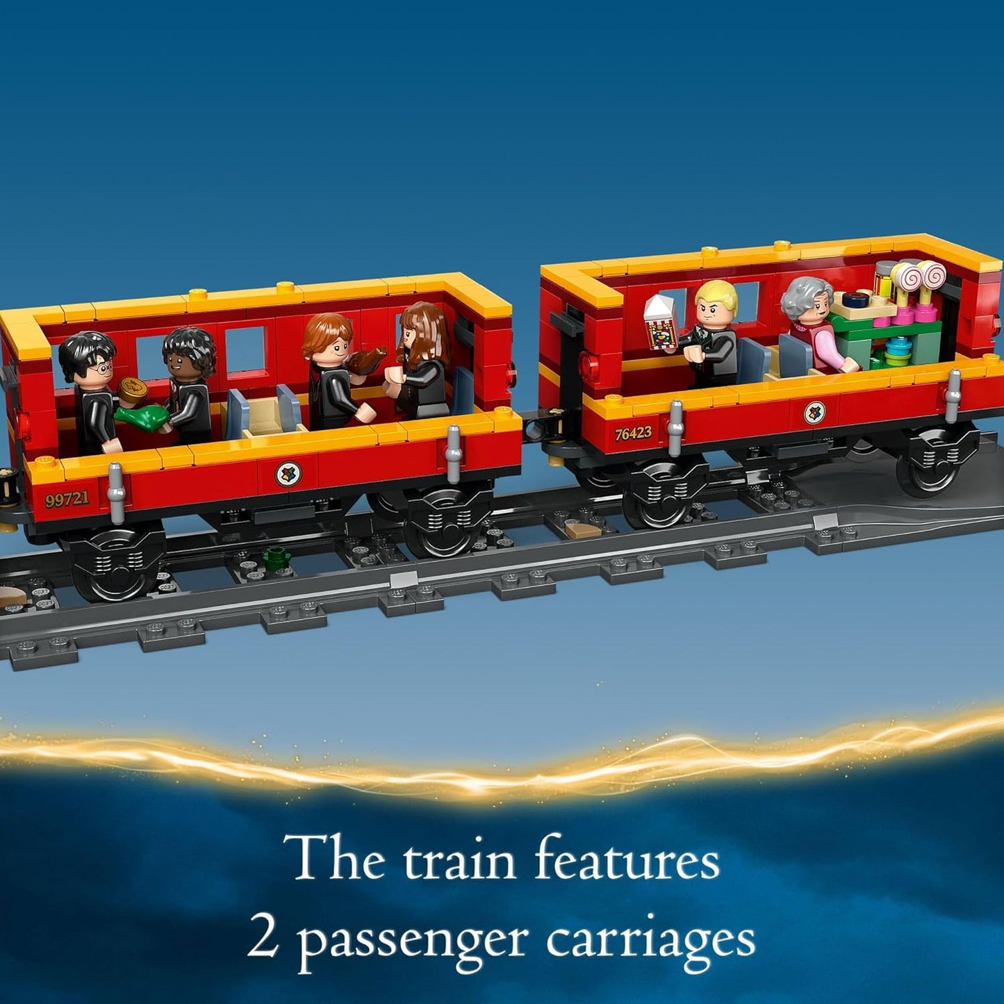LEGO Harry Potter Hogwarts Express & Hogsmeade Station Building Toy