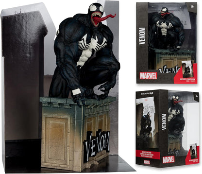 Marvel Venom 1:6th Scale Collectible with Scene & Comic