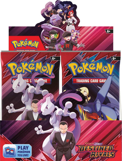 Pokemon TCG: Scarlet & Violet 10: Destined Rivals: Booster Display