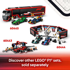 LEGO City F1 Driver with McLaren Race Car Toy with a Driver Minifigure