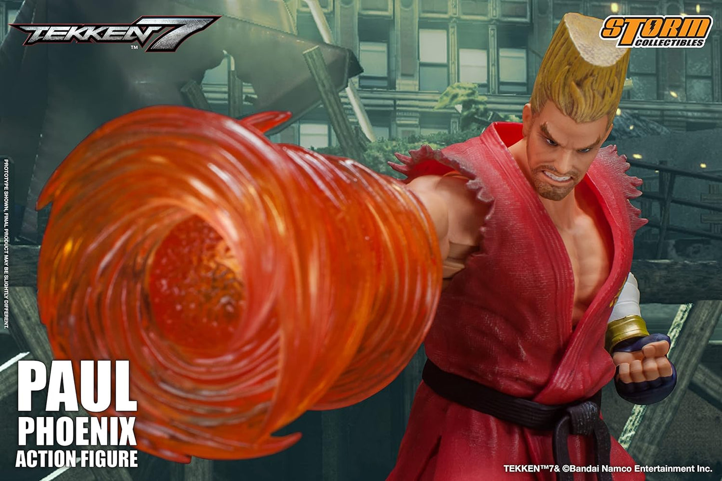 Tekken 7 Paul Phoenix 1/12 Scale Figure