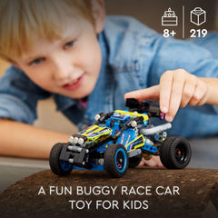 LEGO Technic Off-Road Race Buggy Buildable Car Toy Featuring Moving 4-Cylinder Engine and Working Suspension