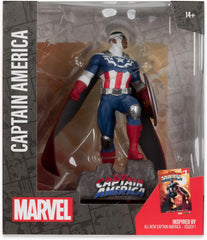 Marvel Captain America 1:10th Scale Collectible with Scene