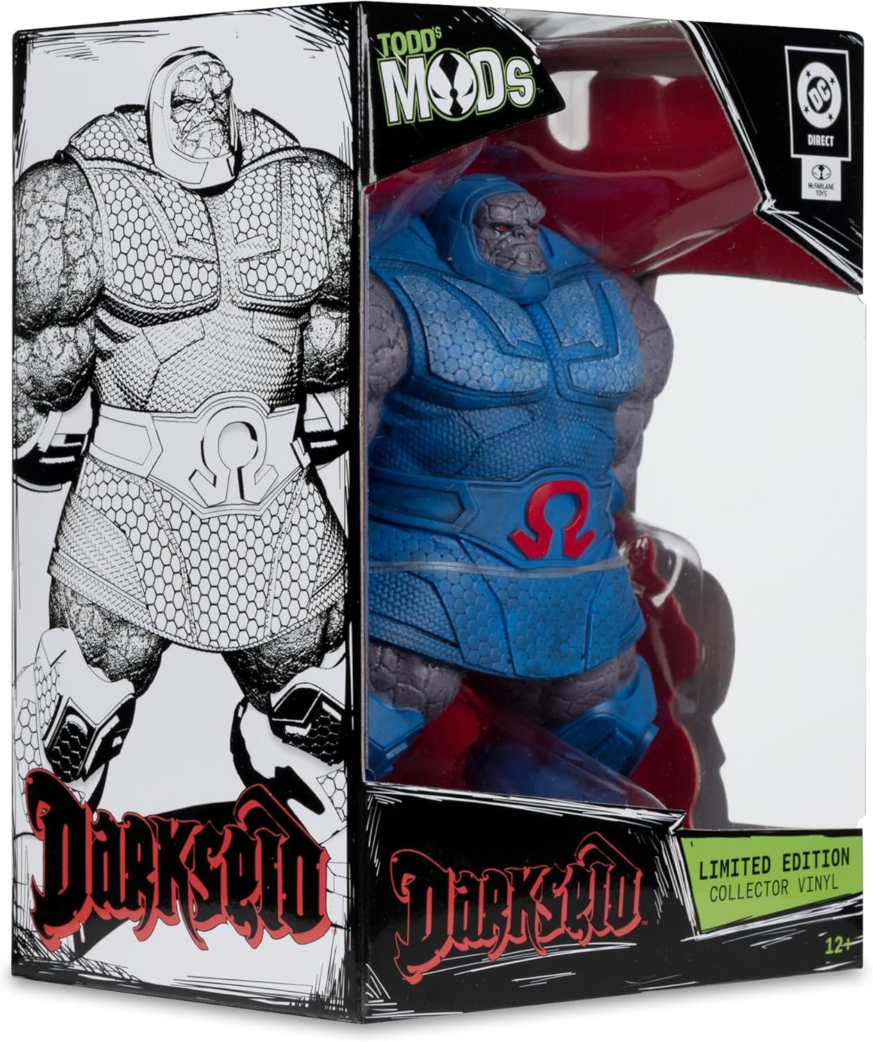 DC Direct Darkseid Limited Edition Collector Vinyl (Todd's Mods) Scale Posed Figure