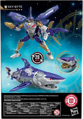 Transformers Age of The Primes Voyager Class Sky-Byte, 7-inch Converting Action Figure, Robot Toys for Ages 8+