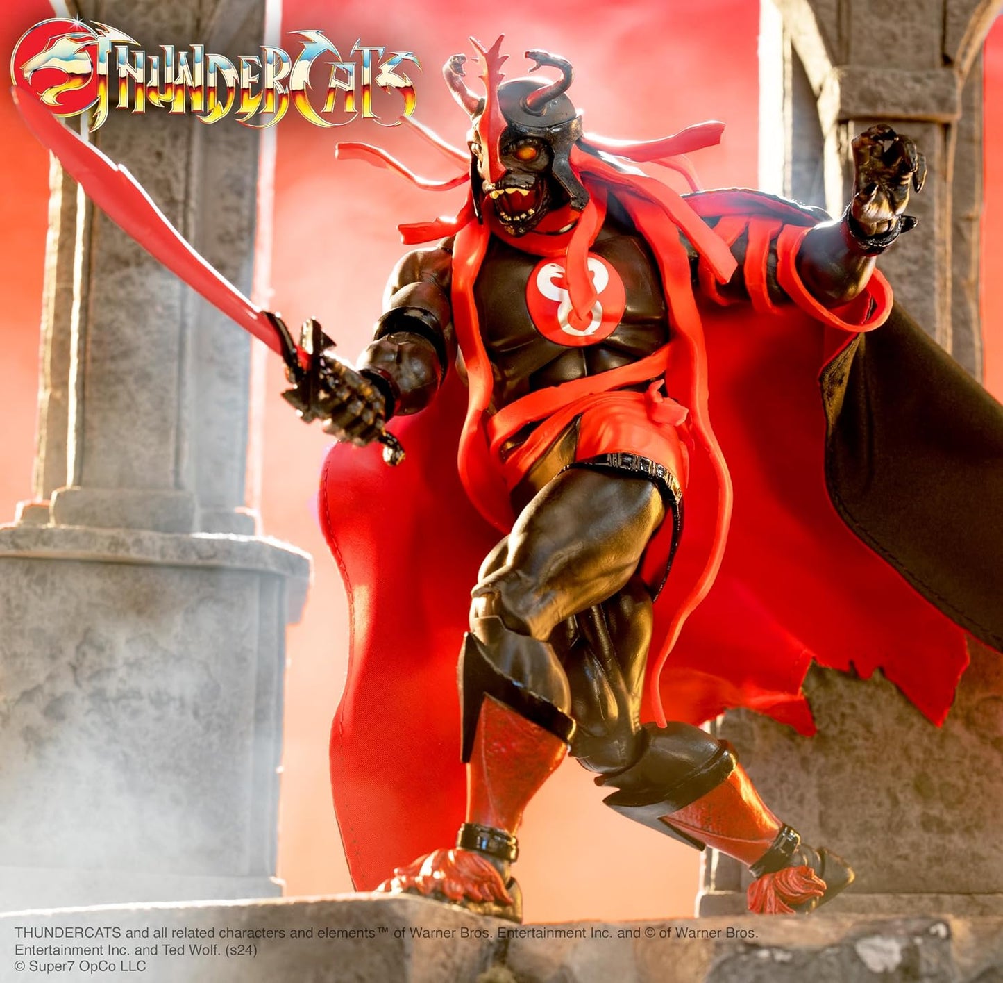 ThunderCats Ultimates Mumm-Ra (Black and Red) 7-Inch Action Figure