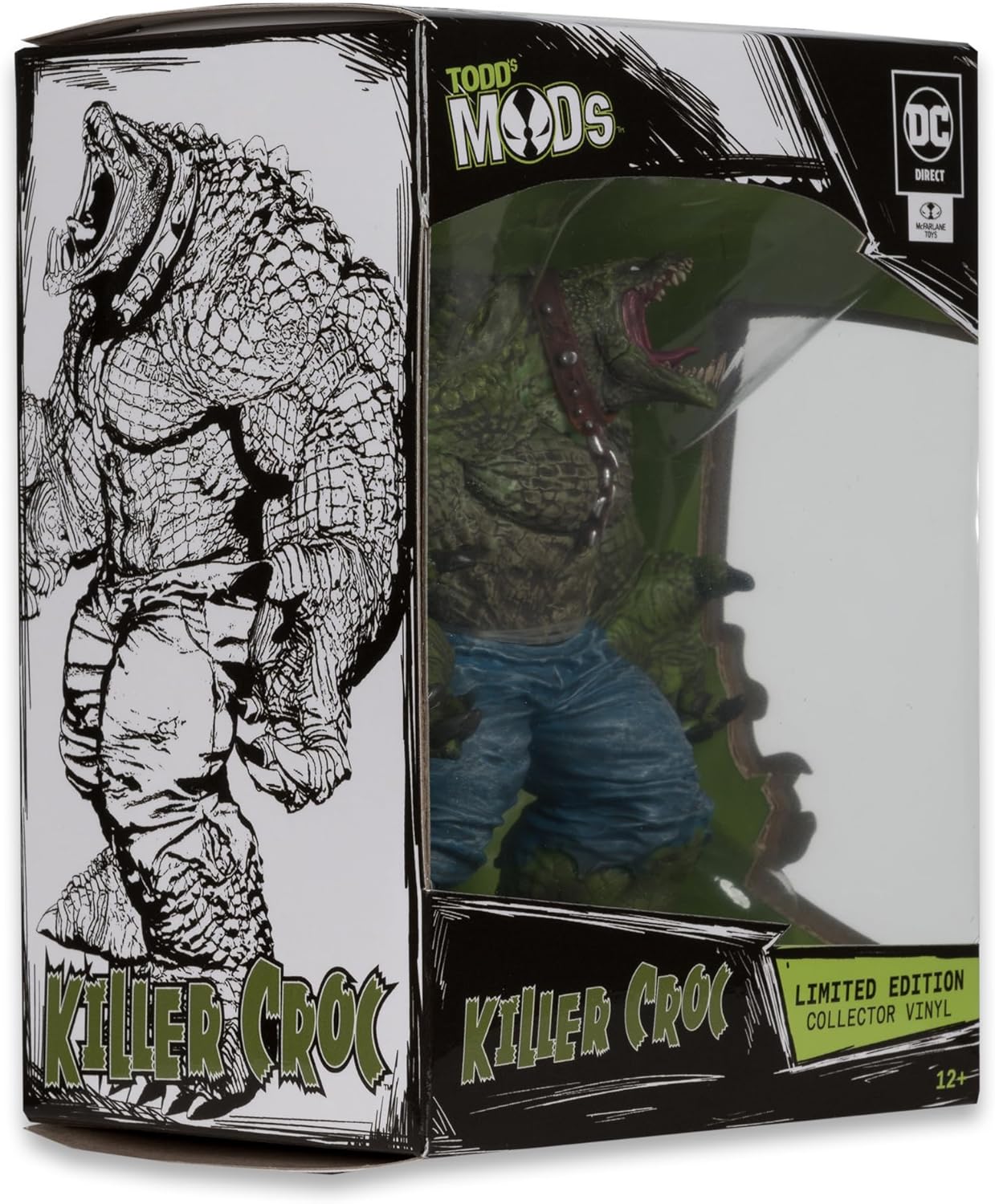 DC Direct Killer Croc Limited Edition (Todd's Mods) 4.5in Scale Posed Figure