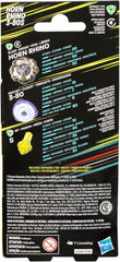 Beyblade X Horn Rhino 3-80S Booster Pack Set with Defense Type Right-Spinning Top