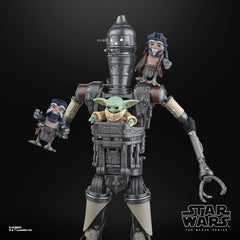 Star Wars The Black Series IG-12 & Grogu, The Mandalorian Deluxe Collectible 6 Inch Action Figure 2-Pack