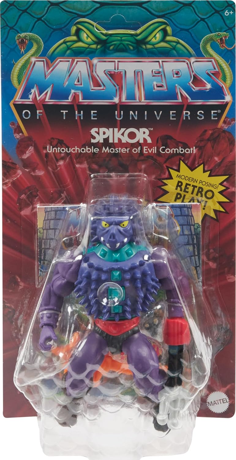 Masters of the Universe Origins, Spikor Action Figure & Accessories Set