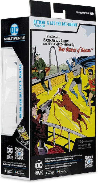 DC Multiverse Batman & Ace The Bat-Hound (Silver Age) Action Figure