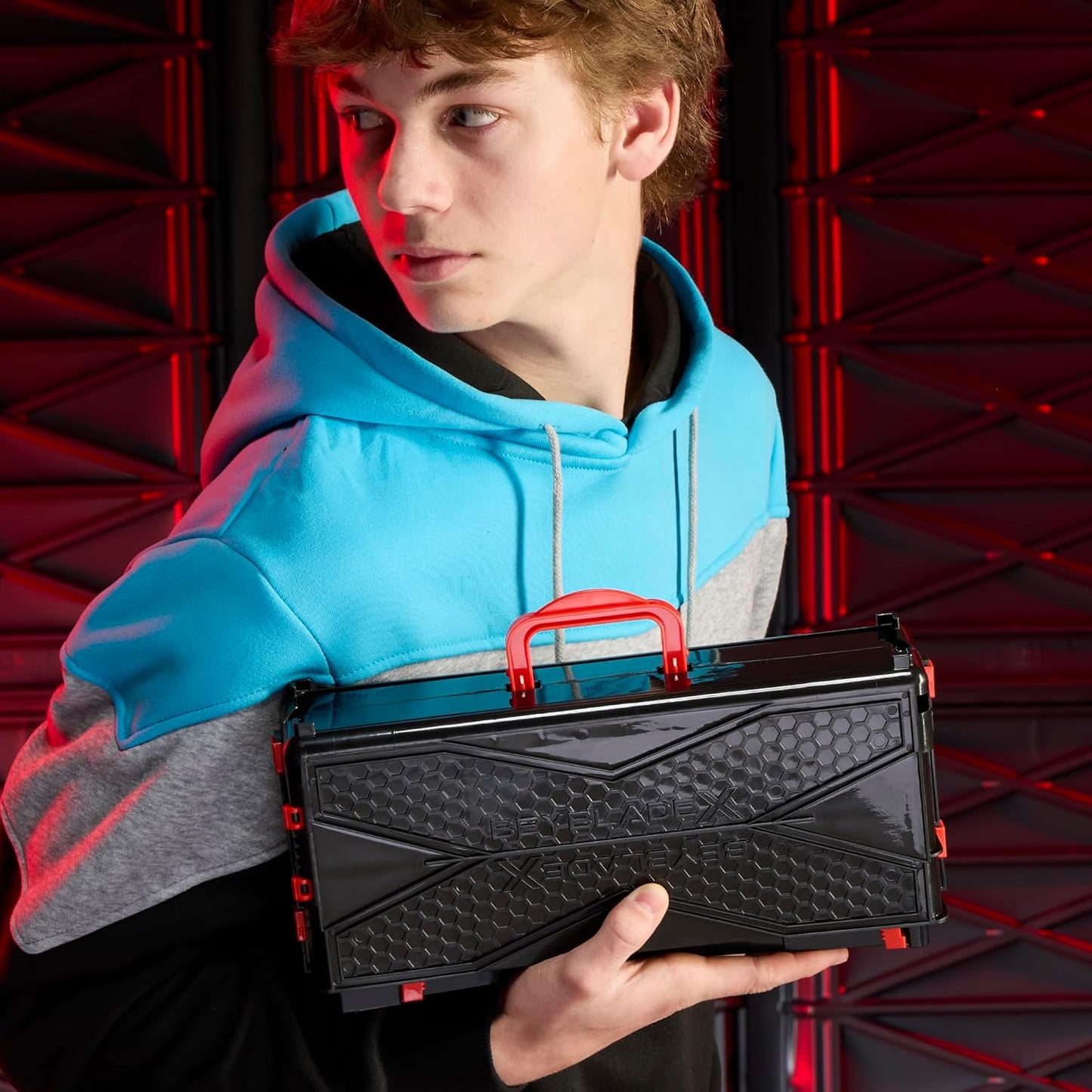 Beyblade X Clash and Carry Beystadium Battling Top Arena