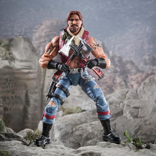 G.I. Joe Classified Series Dreadnok Monkeywrench, Collectible 6 Inch Action Figure with 10 Accessories