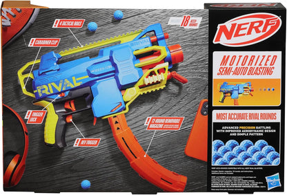 Nerf Rival Challenger MXXIV-1200 Motorized Blaster, Curved 12 Round Magazine