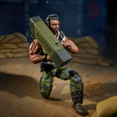 G.I. Joe Classified Series #150, Heavy Duty with Man-Portable Heavy Weapons System, Collectible Deluxe 6 Inch Action Figure Set with 30 Accessories