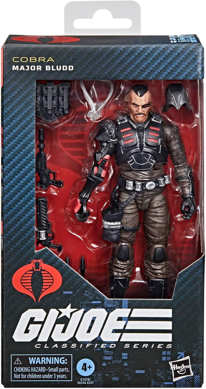 G.I. Joe Classified Series Major Bludd, Collectible 6 Inch Action Figure with 7 Accessories