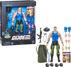 G.I. Joe Classified Series #129, Mad Marauders SGT Slaughter, Collectible 6 Inch Action Figure with 18 Accessories