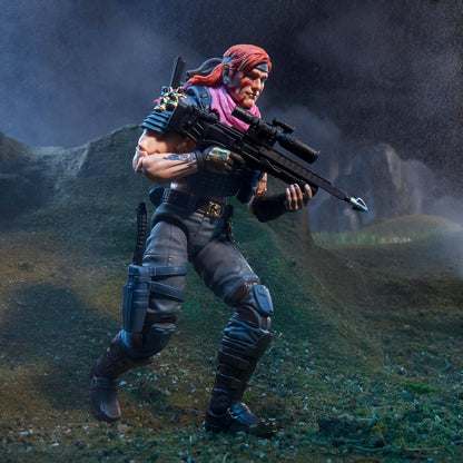 G.I. Joe Classified Series Dreadnok Zandar, Collectible 6 Inch Action Figure with 5 Accessories