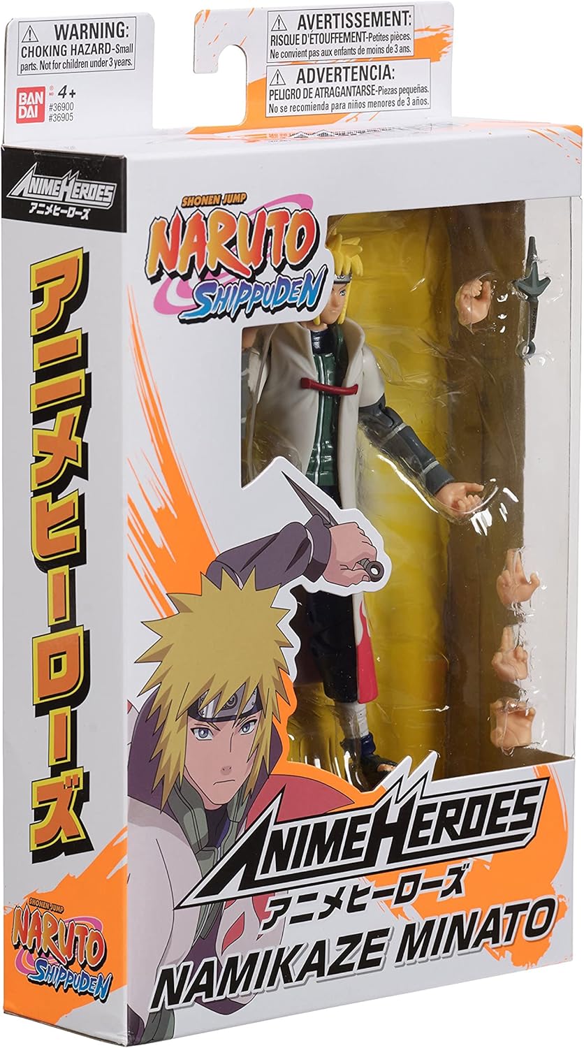Naruto Anime Heroes Namikaze Minato Action Figure