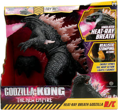 Jada Toys - Godzilla X Kong: Heat-Ray Breath Godzilla Remote Control Figure