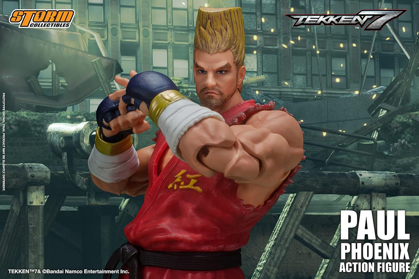 Tekken 7 Paul Phoenix 1/12 Scale Figure