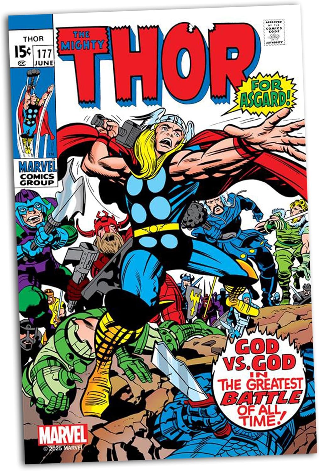 Marvel Thor 1:6th Scale Collectible with Scene & Comic