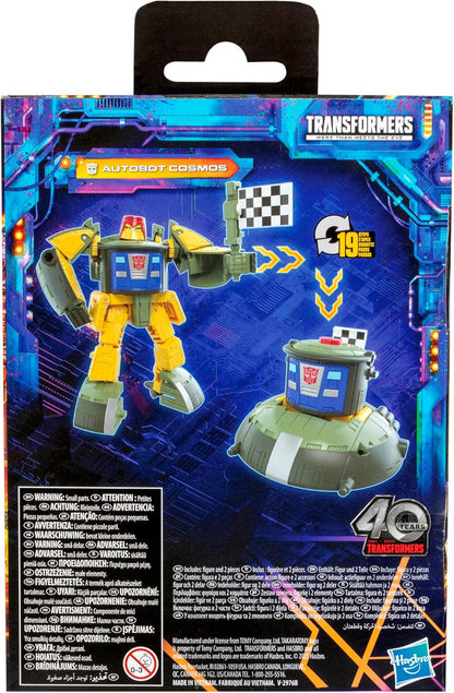 Transformers Legacy Deluxe Class Autobot Cosmos, 5.5-inch Converting Action Figure