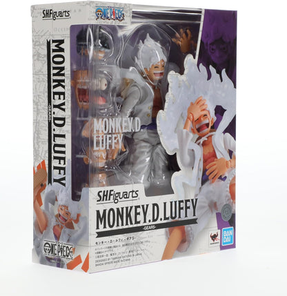 TAMASHII NATIONS - One Piece - Monkey D. Luffy -GEAR5-, Bandai Spirits S.H.Figuarts Action Figure