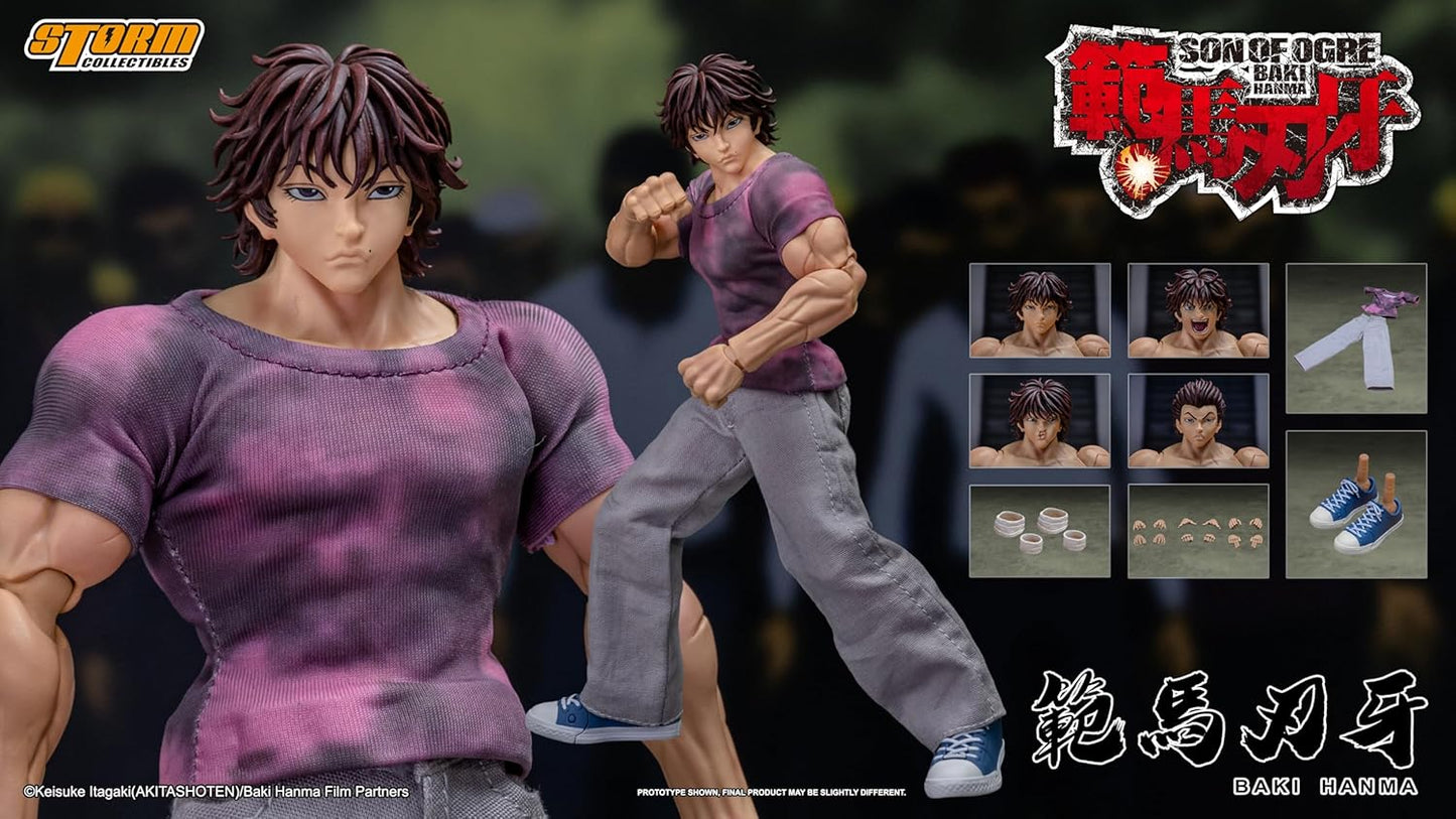 Baki Hanma: Son of Ogre 1/12 Scale Action Figure