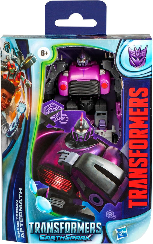 Transformers EarthSpark Deluxe Class Chaos Terran Aftermath 5-Inch Robot Action Figure