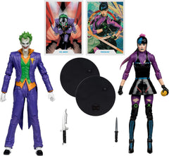 McFarlane Toys - DC Multiverse The Joker & Punchline 7" Action Figure 2pk