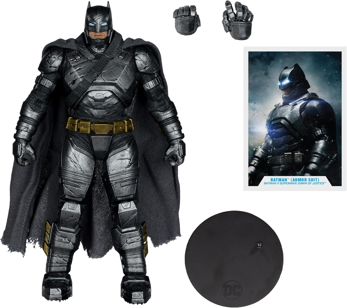 DC Multiverse Batman Armored Suit Action Figure (Batman VS Superman: Dawn of Justice)