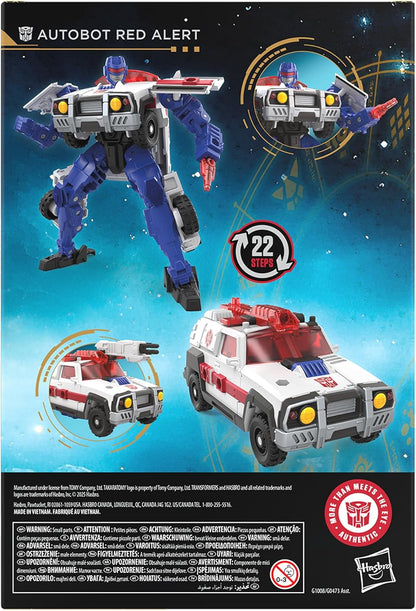 Transformers Age of The Primes Voyager Class Autobot Red Alert, 7-inch Converting Action Figure, Robot Toys for Ages 8+