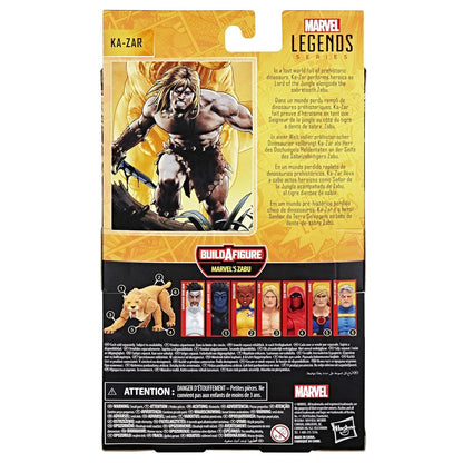Marvel Legends Series Ka-Zar, Comics Action Figure with Build-A-Figure Part