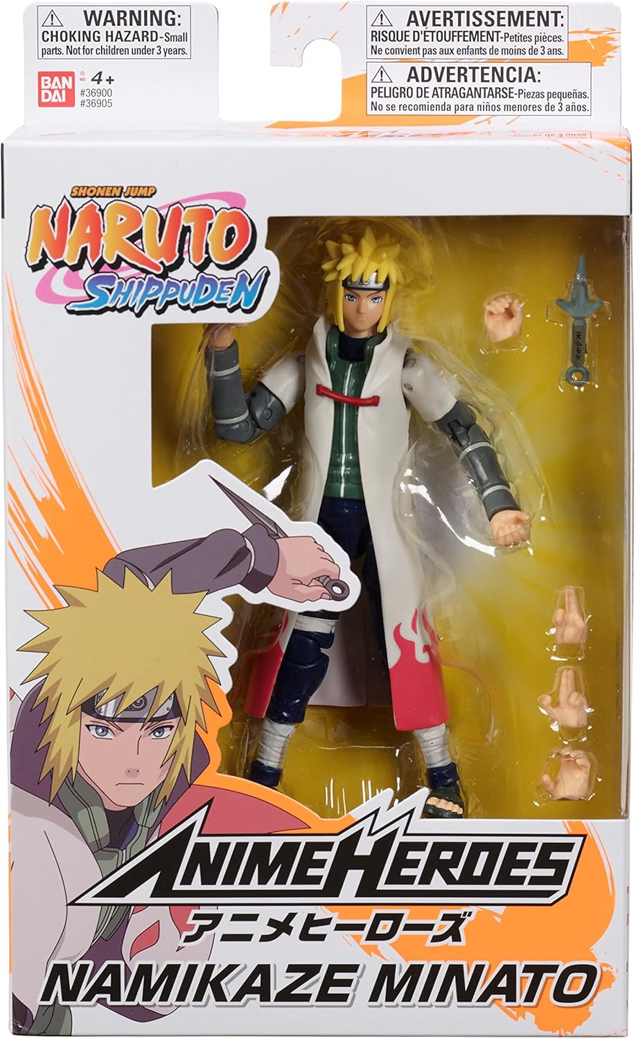 Naruto Anime Heroes Namikaze Minato Action Figure