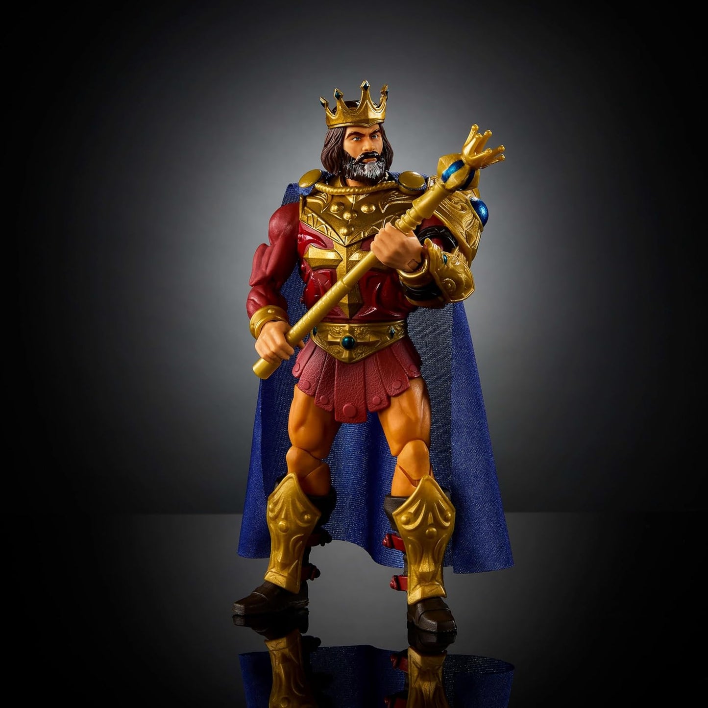 Masters of the Universe Masterverse New Eternia, King Randor Action Figure & Accessories Set