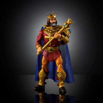 Masters of the Universe Masterverse New Eternia, King Randor Action Figure & Accessories Set