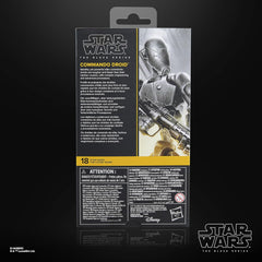 STAR WARS The Black Series Commando Droid, The Clone Wars Premium Collectible 6 Inch Action Figure