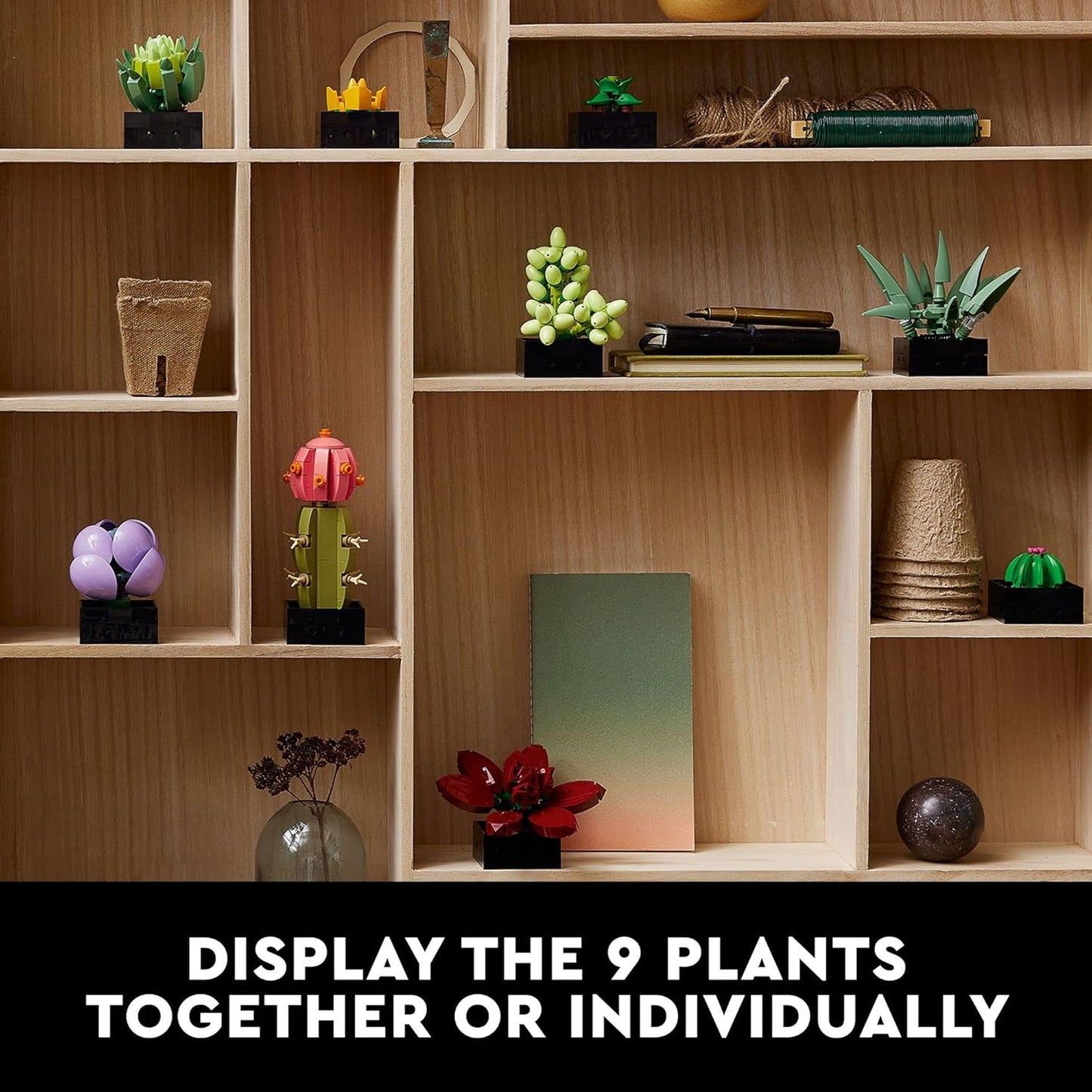 LEGO Botanicals Succulents - Artificial Indoor Plant Building Set